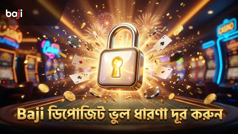 Baji ডিপোজিট ফি ও লিমিট নিয়ে ভুল ধারণা সংশোধন করুন