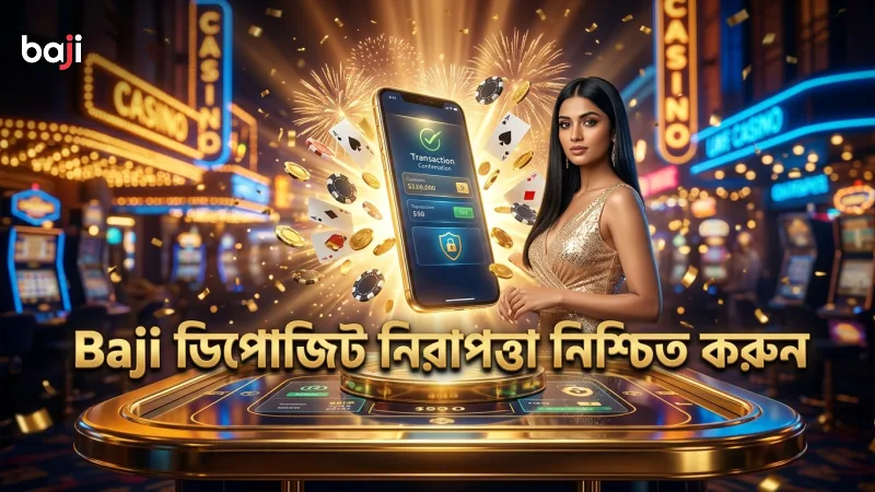 Baji নিরাপদ ডিপোজিট নিশ্চিত করতে ট্রানজেকশন ট্র্যাকিং ব্যবহার করুন