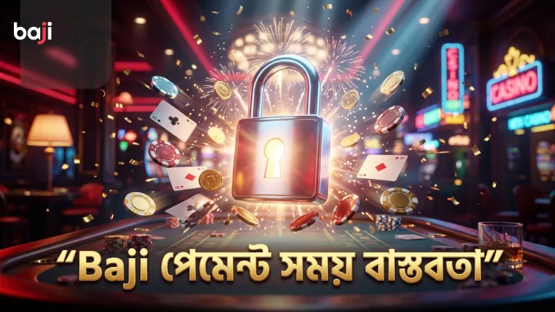Baji প্ল্যাটফর্মে পেমেন্ট প্রসেসিং সময়ের বাস্তবিক চিত্র।