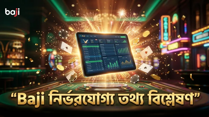 Baji তথ্যভিত্তিক বিশ্লেষণে নির্ভরযোগ্যতা নিশ্চিত করে।