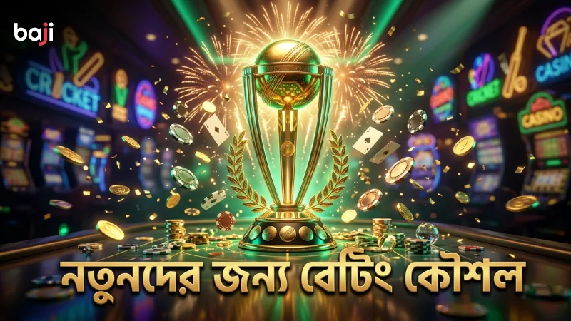 নতুনদের জন্য সঠিক বেটিং কৌশল গড়ে তোলা প্রয়োজন।
