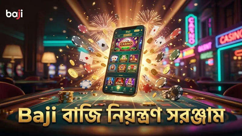 Baji সরঞ্জামগুলো বাজি নিয়ন্ত্রণে সহায়ক।