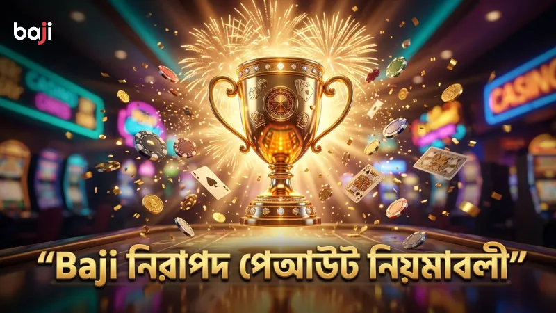 Baji প্ল্যাটফর্মে নিরাপদ পেআউট এবং স্বচ্ছ নিয়মাবলী।